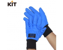 KIT防液氮超低温手套 蓝色抗寒耐液化气耐磨手套 透气防水32厘米