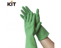 KIT丁基橡胶防化手套 绿色尼龙防强酸强碱 防硫酸溶剂工业手套